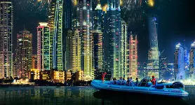 Dubai New Year's Eve - Skyline